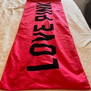 RARE HTF PINK BODY PILLOWCASE 17”x 44”. NWT PERFECT!!!